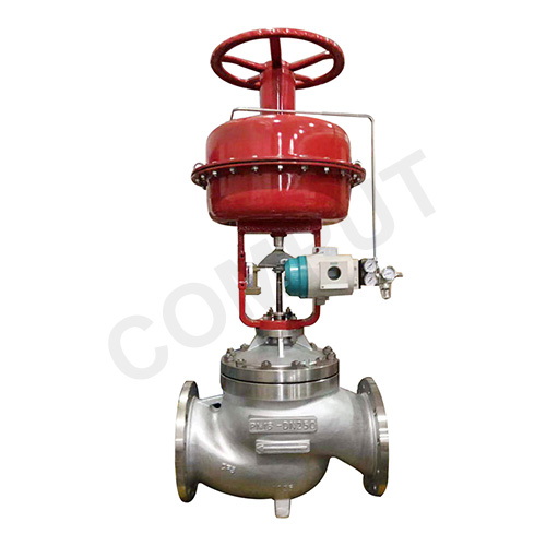 DN200不锈钢单座气动调理阀 DN200不锈钢单座气动调理阀